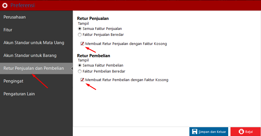 Membuat Retur Dengan Faktur Nihil di Easy Accounting 5