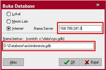 Membuka Database Accurate 5