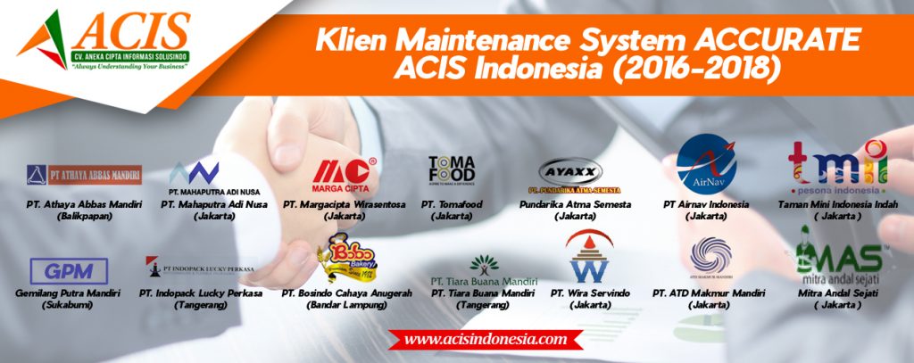 Maintenance Support Accurate Semarang