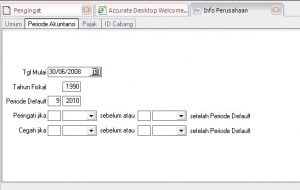 Cara Mengedit Info Perusahaan di Accurate 5