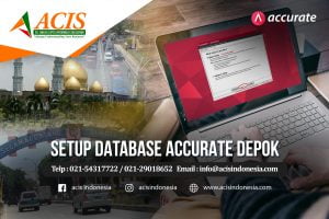 setup database accurate depok