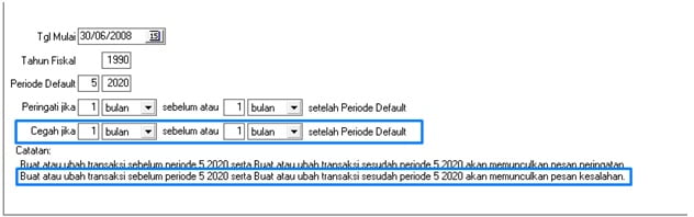 Cara Mengunci Periode Transaksi di Accurate