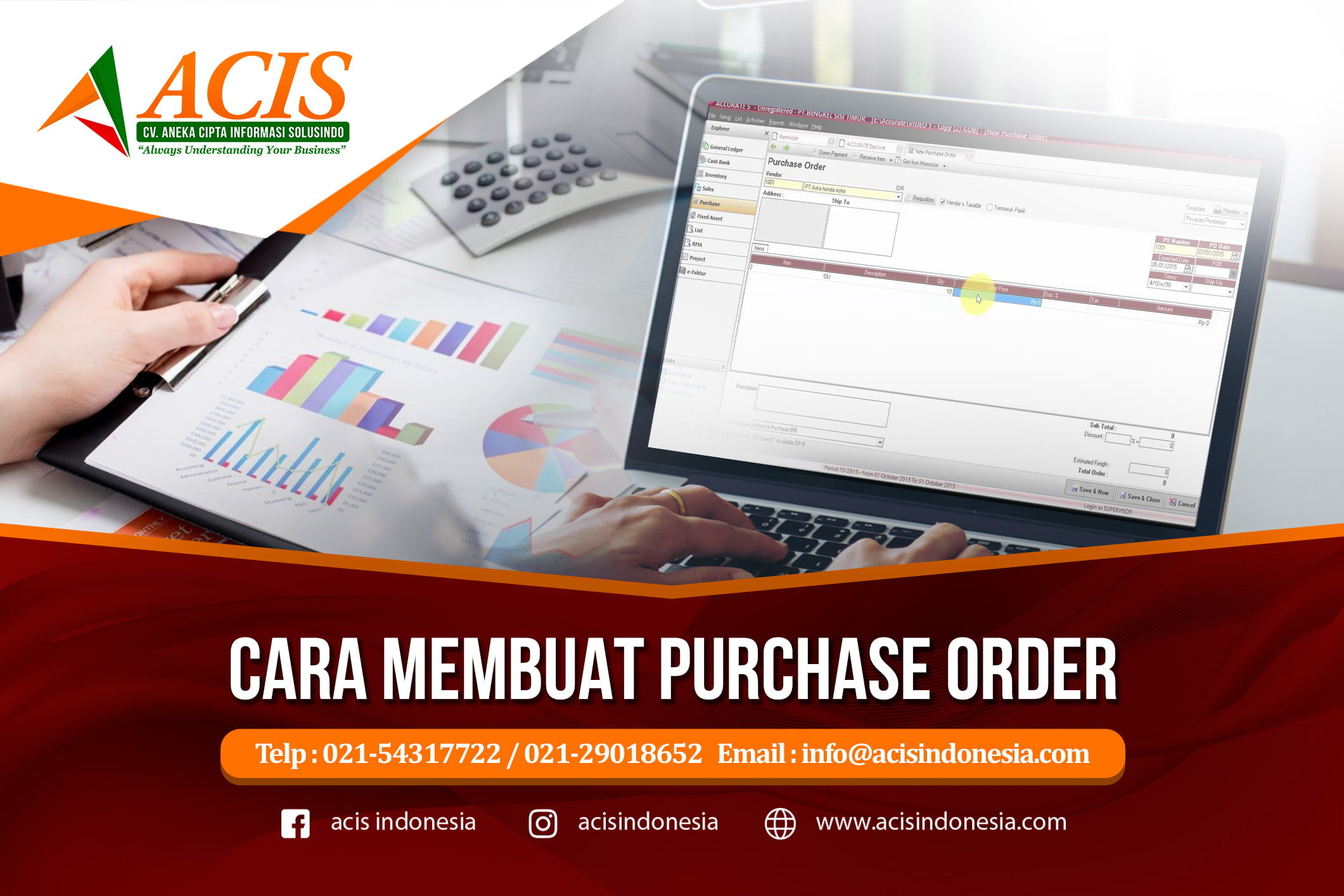 Cara membuat purchase order