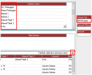 cara import daftar pelanggan accurate