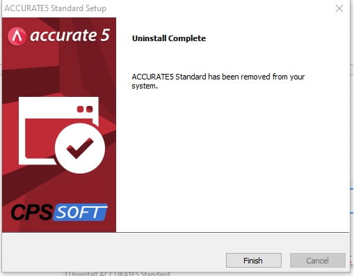 Langkah2 cara install dan uninstall accurate versi 5