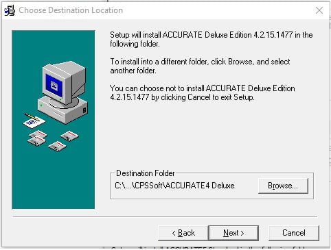 Langkah2 cara install dan uninstall accurate versi 4