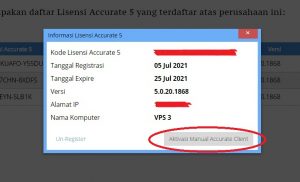 Aktivasi Manual ACCURATE License Manager 2