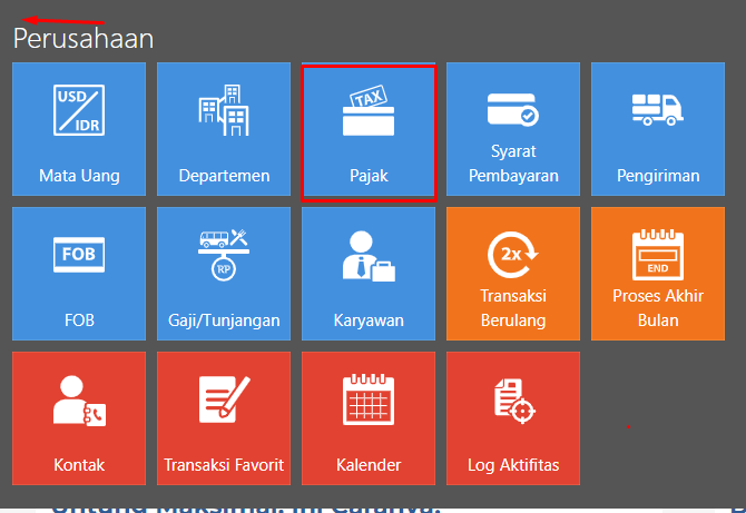 PEMBUATAN  PAJAK VERSI ACCURATE ONLINE