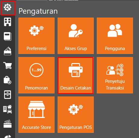 Menambahkan Serial number di design faktur penjulan