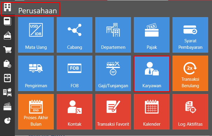 Cara menambahkan karyawan di accurate online