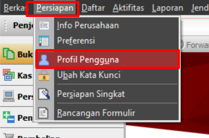 Membuat User Profile Di accurate Desktop